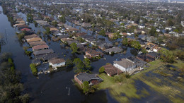 By U.S. Navy photo by Gary Nichols [Public domain], via Wikimedia Commons -- Four days after Hurricane Katrina made landfall on the Gulf Coast, many parts of New Orleans remain flooded.
